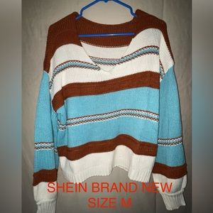 SHEIN Knit Top, BRAND NEW! Size M.